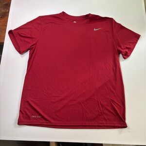 Nike Men's Crimson Dri-FIT Tee Mens XL